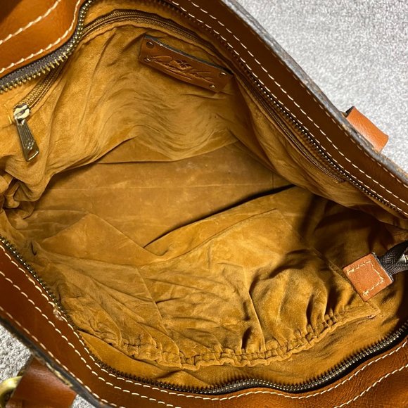 Patricia Nash Large Floral Hawaiian Print Purse Leather Pineapple Key Holder - Picture 8 of 16